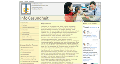 Desktop Screenshot of bgv-info-gesundheit.de