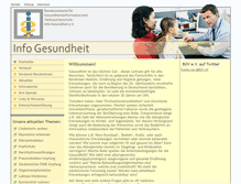 Tablet Screenshot of bgv-info-gesundheit.de